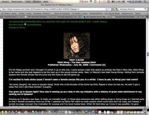 star quality firm - nicki minaj interview -2008